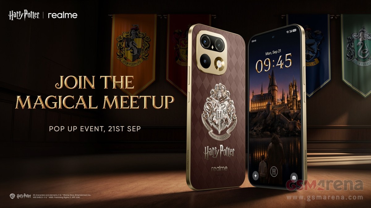 Realme 16 Pro et Buds T500 Pro Harry Potter Edition dévoilés avant le lancement