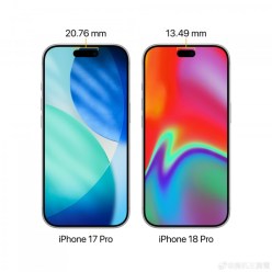iPhone 17 Pro contre 18 Pro Dynamic Island