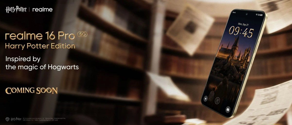 Les spécifications clés de Realme 16 Pro Harry Potter Edition confirmées