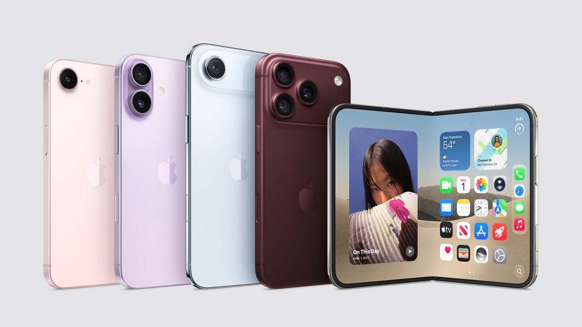 La gamme iPhone actuelle