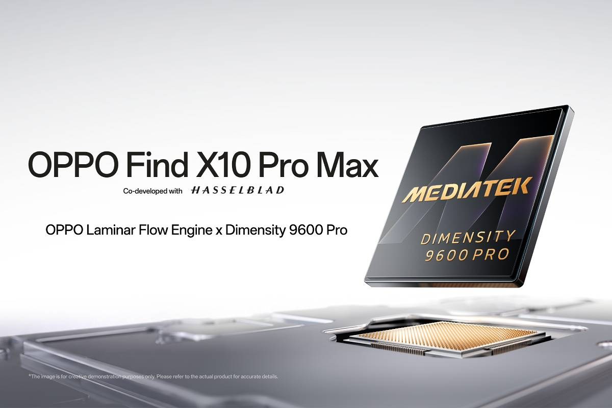 L'Oppo Find X10 Pro Max sera l'un des premiers avec le Dimensity 9600 Pro