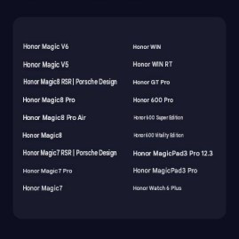 Liste des appareils éligibles à MagicOS 11