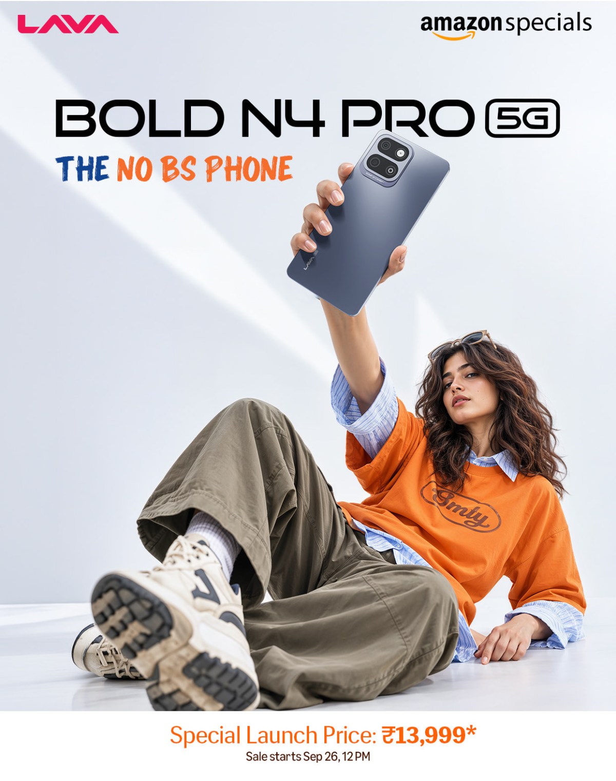 Lava Bold N4 Pro est officiel avec une batterie de 6 000 mAh, voici quand il sera mis en vente