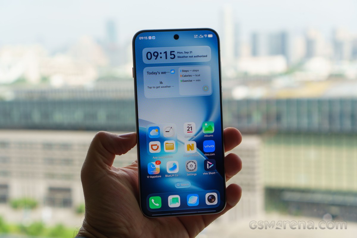 Examen pratique de la série Vivo X500
