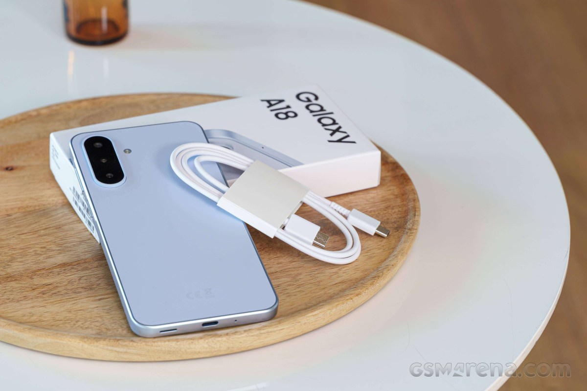 Samsung Galaxy A18 en cours d’examen