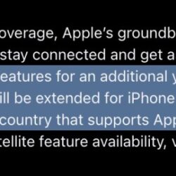 Apple étend les fonctionnalités satellite gratuites pour les anciens iPhones