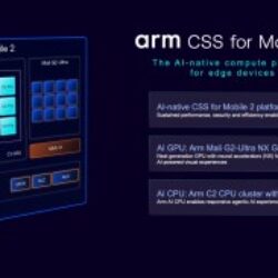 Arm dévoile CSS pour Mobile 2 avec les cœurs GPU Mali G2-Ultra NX, C2-Ultra et Pro