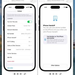 Cette fonctionnalité iOS 27 vous permettra d&rsquo;utiliser un numéro de téléphone sur deux iPhones