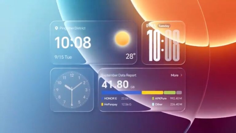 Honor MagicOS 11 fait ses débuts avec un design en verre liquide et une IA plus performante