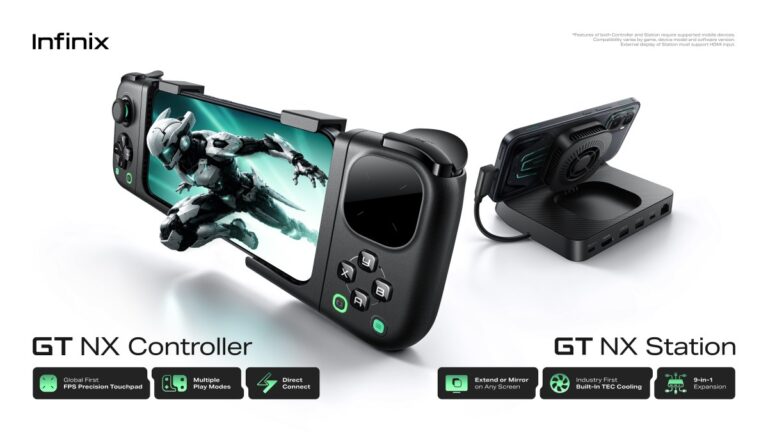 Infinix dévoile le contrôleur GT NX et la station d&rsquo;accueil GT NX Station