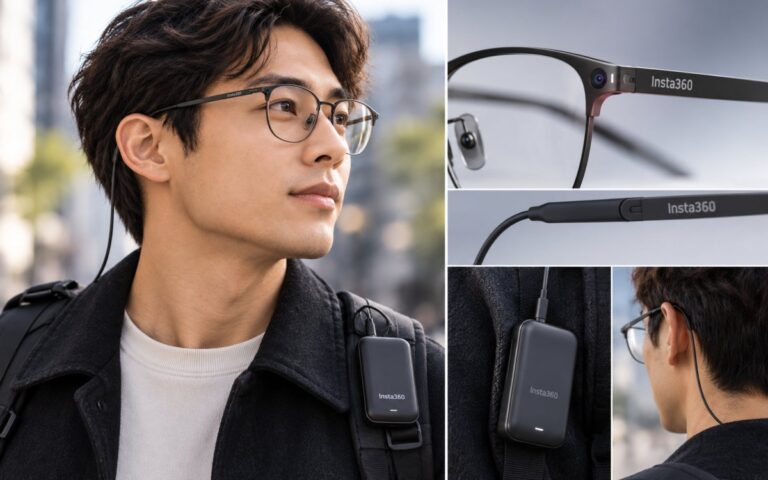 Insta360 travaille peut-être sur une paire unique de lunettes intelligentes alimentées par l&rsquo;IA