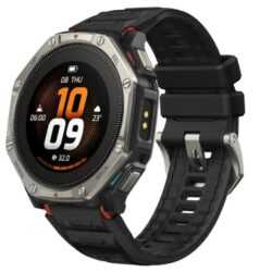 La montre intelligente T-Rex Dual Solar d&rsquo;Amazfit offre une charge solaire double face