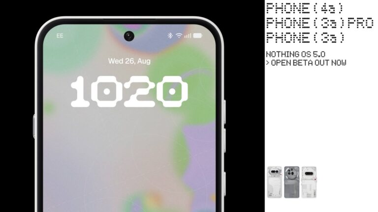 La version bêta ouverte de Nothing OS 5.0 basée sur Android 17 s&rsquo;étend à davantage d&rsquo;appareils