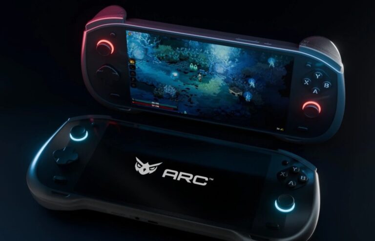 Lancement de l&rsquo;ordinateur de poche de jeu Arc X1 sous Android avec un écran de 7 pouces, Snapdragon G2 Gen 2