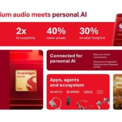 Le nouveau Snapdragon Sound Elite Gen 2 est une puce pour les écouteurs équipés d&rsquo;un appareil photo