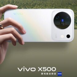 Le nouveau design du vivo X500 dévoilé avant le lancement
