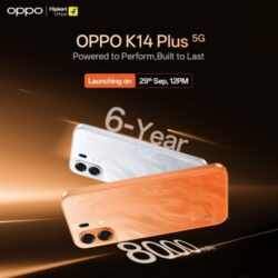 Les spécifications clés, la date de lancement et le design de l&rsquo;Oppo K14 Plus révélés