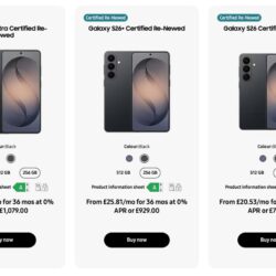 Samsung commence à vendre les Galaxy S26, S26+ et S26 Ultra certifiés renouvelés au Royaume-Uni