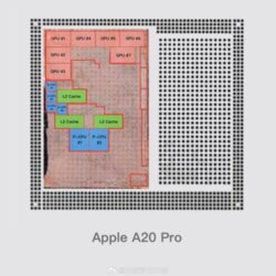 Une nouvelle fuite détaille la puce Apple A20 Pro