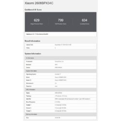 Xiaomi 18 Fold fait surface dans le benchmark, confirmant son chipset et sa quantité de RAM