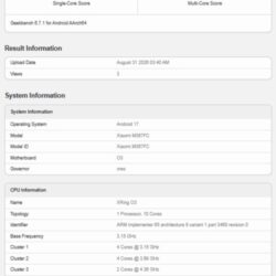 Xiaomi Pad 9 Pro Max utilise Geekbench avant son lancement