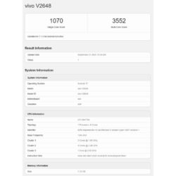 vivo V80 exécute Geekbench juste au moment où une nouvelle vidéo teaser est publiée