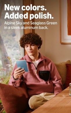 Retour en aluminium sur le Kindle 12e génération