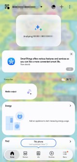 L'onglet Accueil repensé sur l'application SmartThings (v1.8.51.30)