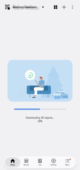 L'application vous permet de créer une carte 3D de votre maison