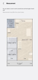 L'application vous permet de créer une carte 3D de votre maison