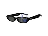 Ovale fin en : noir