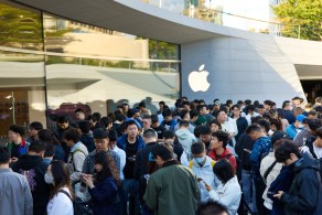 Lancement de l'iPhone Duo à l'Apple Store Jing'an, Shanghai