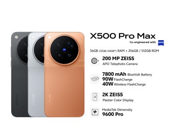 Spécifications clés du vivo X500 Pro Max