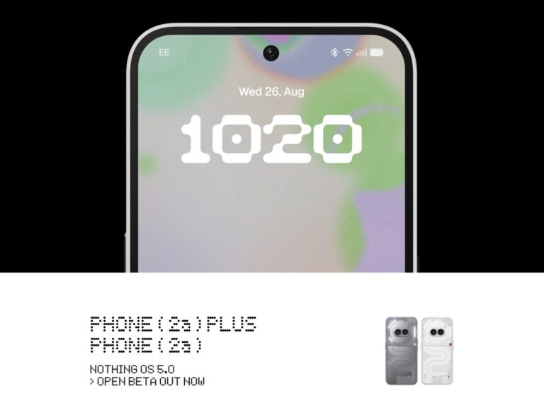 Deux autres téléphones Nothing bénéficient de la version bêta de Nothing OS 5.0