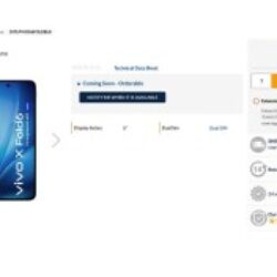 La liste européenne du vivo X Fold6 révèle son prix et ses spécifications