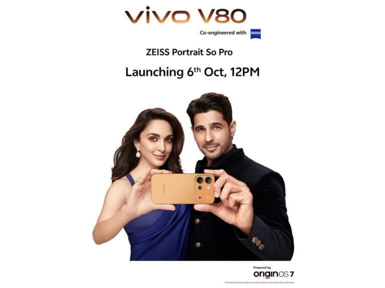Le prix du Vivo V80 en Inde fuit avec les spécifications complètes