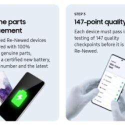 Samsung étend son programme Certified Re-Newed à Amazon US