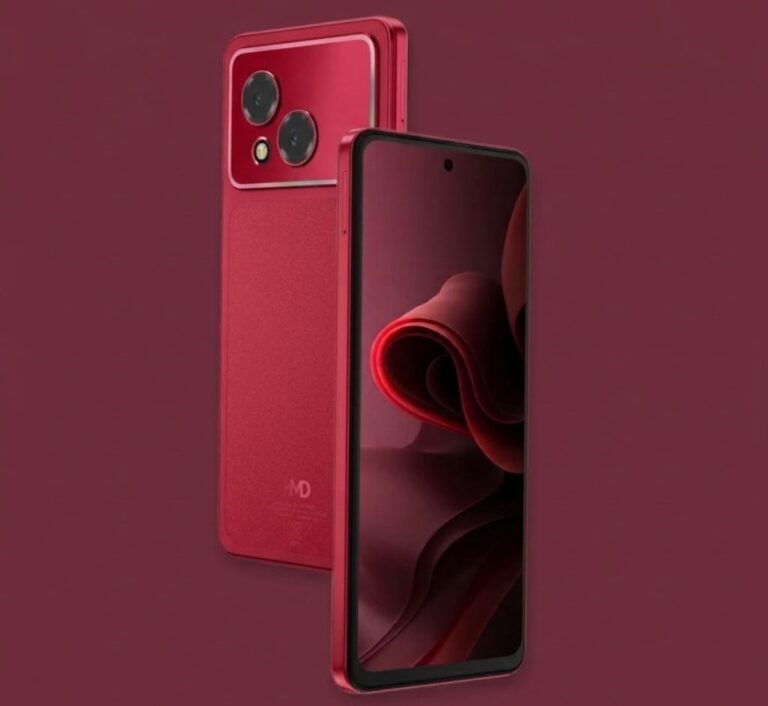 Spécifications et rendus du HMD Vibe2 Max