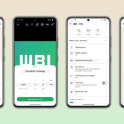 WhatsApp commence à tester les messages programmés